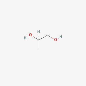 پروپیلن گلیکول (PG) - ساختار مولکولی Molecular Structure