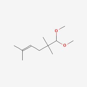 موس متیل پمپل - ساختار مولکولی Molecular Structure