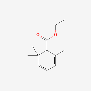 اتیل سافرانات - ساختار مولکولی Molecular Structure