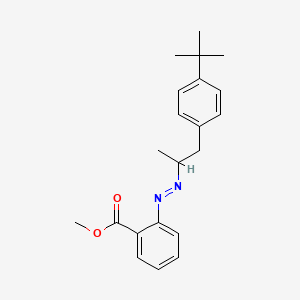 وردانتیول - ساختار مولکولی Molecular Structure