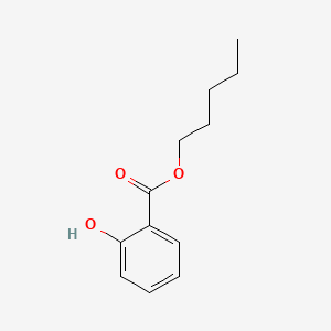 آمیل سالیسیلات - ساختار مولکولی Molecular Structure
