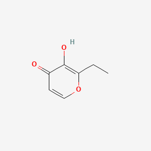 اتیل مالتول - ساختار مولکولی Molecular Structure