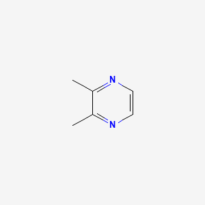 ۲ ۳-دی متیل پیرازین - ساختار مولکولی Molecular Structure