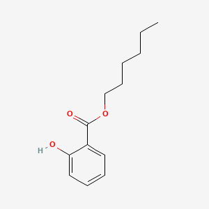هگزیل سالیسیلات - ساختار مولکولی Molecular Structure