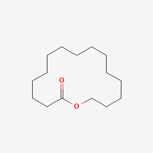 Exaltolide Pentadecanolide 10% در DPG - ساختار مولکولی Molecular Structure