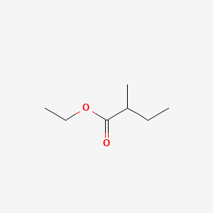 اتیل ۲-متیل بوتیرات ۱۰٪ در DPG - ساختار مولکولی Molecular Structure