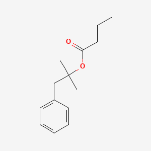 دی متیل بنزیل کاربینیل بوتیرات - ساختار مولکولی Molecular Structure