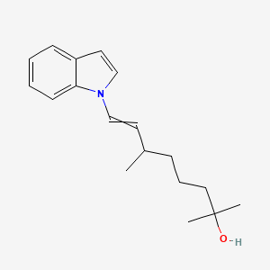 ایندولن ۱۰٪ در DPG - ساختار مولکولی Molecular Structure