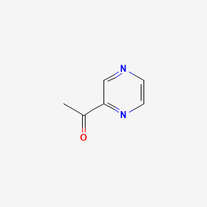 ۲-استیل پیرازین - ساختار مولکولی Molecular Structure