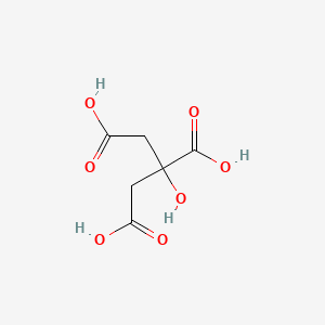 اسید سیتریک - ساختار مولکولی Molecular Structure