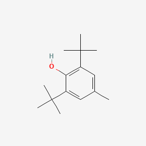 آنتی اکسیدان بوتیلات هیدروکسی تولوئن (BHT) - ساختار مولکولی Molecular Structure