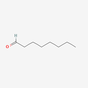 آلدهید C-8 اکتانال - ساختار مولکولی Molecular Structure