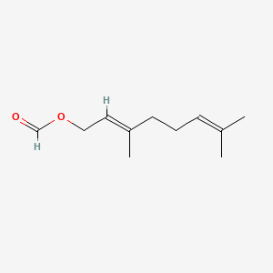ژرانیل فرمات - ساختار مولکولی Molecular Structure