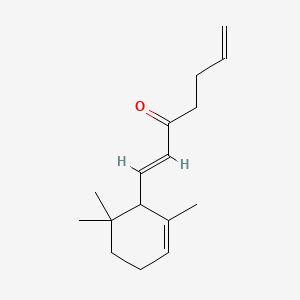 آلیل یونون ستین V - ساختار مولکولی Molecular Structure