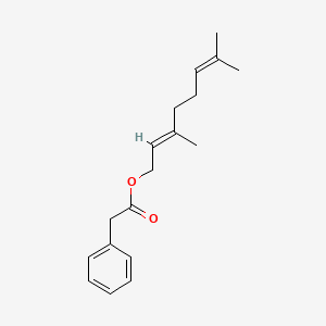 ژرانیل فنیل استات - ساختار مولکولی Molecular Structure