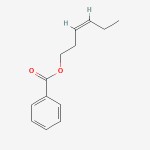 سیس-۳ هگزنیل بنزوات - ساختار مولکولی Molecular Structure