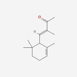 آلفا ایزومتیل یونون - ساختار مولکولی Molecular Structure