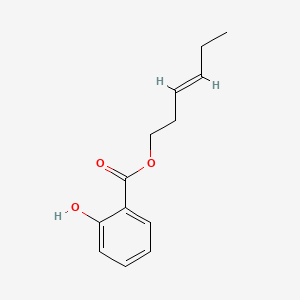 سیس-۳ هگزنیل سالیسیلات - ساختار مولکولی Molecular Structure