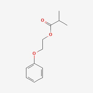 فنوکسی اتیل ایزوبوتیرات - ساختار مولکولی Molecular Structure