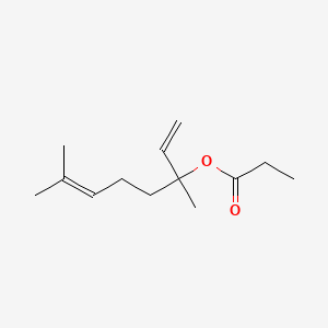 لینالیل پروپیونات - ساختار مولکولی Molecular Structure