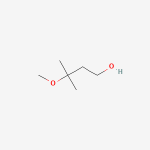 ۳-متیل-۳-متوکسی بوتانول (MMB) - ساختار مولکولی Molecular Structure
