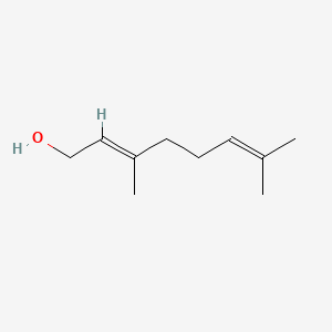 ژرانیول - ساختار مولکولی Molecular Structure