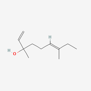 اتیل لینالول - ساختار مولکولی Molecular Structure