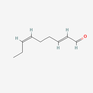 ترانس-۲-سیس-۶-نونادینوال ۱٪ در DPG - ساختار مولکولی Molecular Structure