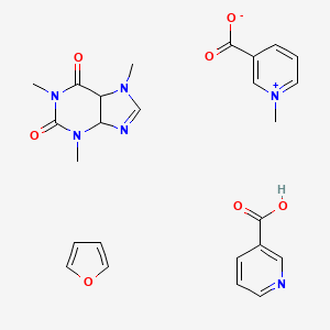 روغن قهوه برشته شده ۱۰٪ در DPG - ساختار مولکولی Molecular Structure