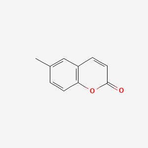 ۶-متیل کومارین - ساختار مولکولی Molecular Structure