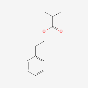 فنیل اتیل ایزوبوتیرات - ساختار مولکولی Molecular Structure