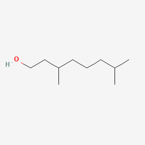 تتراهیدرو ژرانیول - ساختار مولکولی Molecular Structure