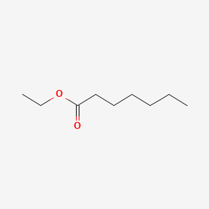 اتیل هپتیلات - ساختار مولکولی Molecular Structure