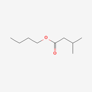 بوتیل ایزووالرات - ساختار مولکولی Molecular Structure