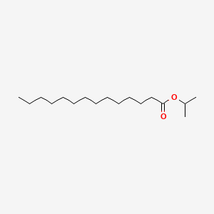 ایزوپروپیل میریستات (IPM) - ساختار مولکولی Molecular Structure