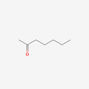 متیل آمیل کتون - ساختار مولکولی Molecular Structure