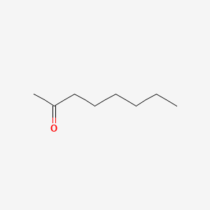 متیل هگزیل کتون - ساختار مولکولی Molecular Structure