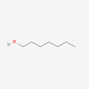 الکل C-7 هپتانول - ساختار مولکولی Molecular Structure