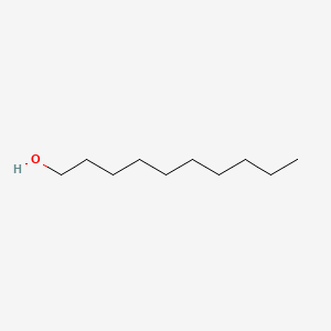 دکانول (الکل C-10) - ساختار مولکولی Molecular Structure