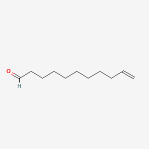 آلدهید C-11 آندسیلنیک - ساختار مولکولی Molecular Structure