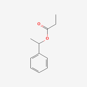 استیرالیل پروپیونات - ساختار مولکولی Molecular Structure