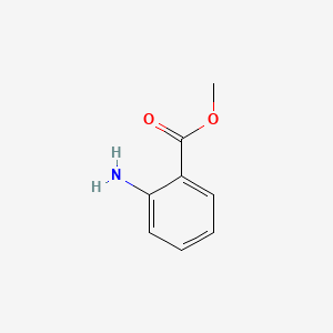 متیل آنترانیلات - ساختار مولکولی Molecular Structure