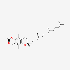 ویتامین E استات – روغن ثابت - ساختار مولکولی Molecular Structure