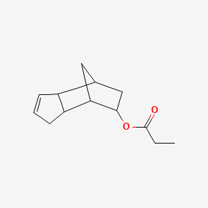 وردیل پروپیونات - ساختار مولکولی Molecular Structure