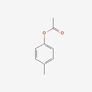 پارا-کرسیل استات - ساختار مولکولی Molecular Structure