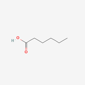 اسید هگزانوئیک - ساختار مولکولی Molecular Structure