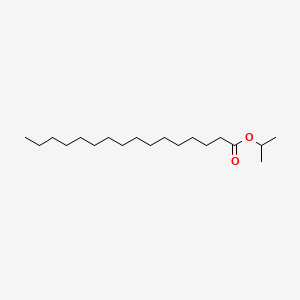 ایزوپروپیل پالمیتات (IPP) - ساختار مولکولی Molecular Structure