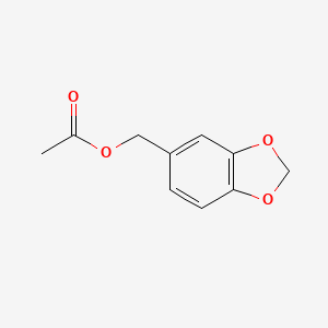 پیپرونیل استات - ساختار مولکولی Molecular Structure