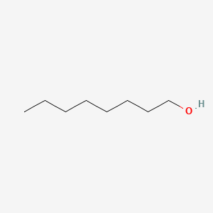 الکل C-8 اکتانول - ساختار مولکولی Molecular Structure